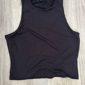 Black Sleeveless Top